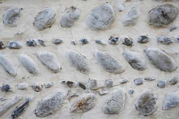 mur en galets
