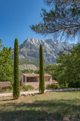 Montagne Saint Victoire, Provence, France. Made famous by Cezanne.