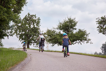 Obraz premium fahrrad tour