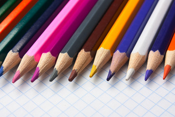 colored pencils