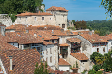 Aubeterre-sur-Dronne, Charente, France.