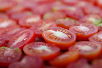 Preparing of dried tomato