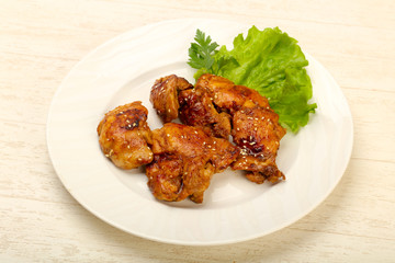 Teriyaki thighs