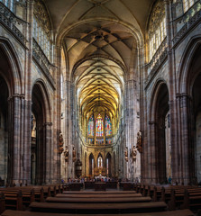 Obraz premium Saint Vitus Cathedral in Prague