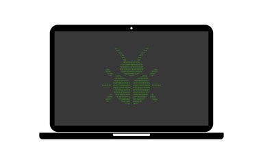 Hacker Laptop Käfer