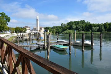 Casier tipico borgo sul fiume sile © maurizio
