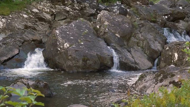 Waterfall, Black Valley, Country Kerry, Ireland - Graded Version