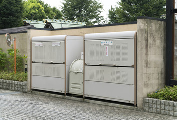 マンション　共同住宅のゴミ置き場