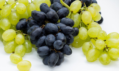 grapes white blue