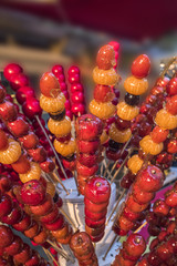 Traditional Chinese food: Sugar-coated haws
