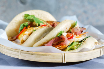 Taiwan's traditional food - Gua Bao