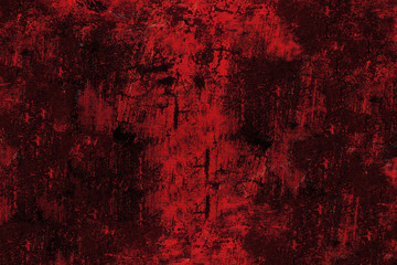 Red grunge background with stains - obrazy, fototapety, plakaty