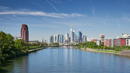 Obraz premium Skyline Frankfurt am Main