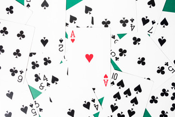 Background of Playing cards.