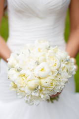 Obraz na płótnie Canvas Bridal bouquet close-up 