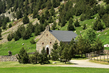 Einsiedlerkapelle Sant Gil im Vall de Núria