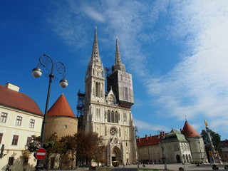 Fototapeta premium Zagreb, Kroatien: Kathedrale