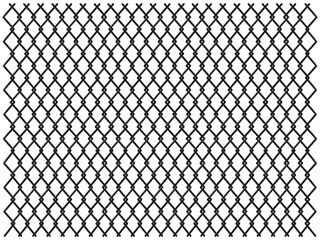 Stripes Lattice abstract. Black and White Geometric ,Metallic chain, Vector Illustration.