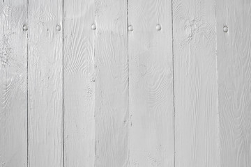 white wooden boards with nits background - obrazy, fototapety, plakaty