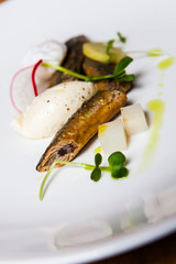Food styling, gourmet, dish 