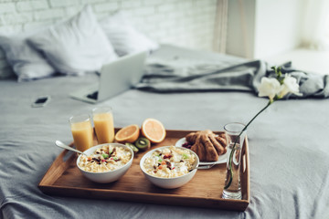 Breakfast in bed