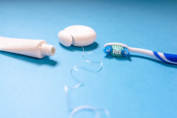Dental tools and toothbrush