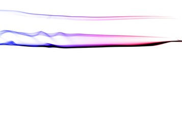 Abstract colorful smoke on white background, smoke background,colorful ink background,red, Blue,beautiful color smoke