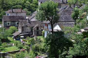 Villaggio di Lavertezzo, Valle Verzasca