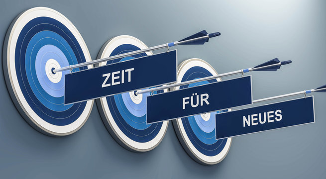 Neues  Pfeil mit Zielscheibe