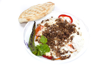 Minced kebab and the sheppard pie bread