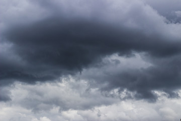 Storm clouds rolling in
