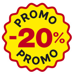 TAMPON PROMO JAUNE -20%