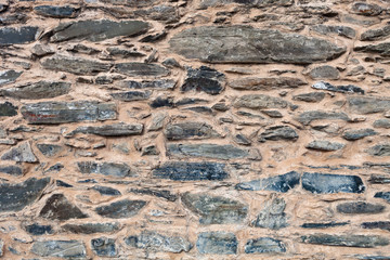 Grey stone wall