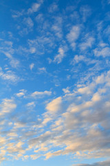 Beautiful abstract blue sky background and cloudy