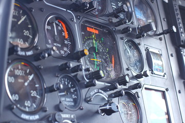 device in the pilot cockpit 