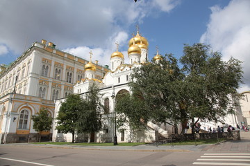 Fototapeta na wymiar Cathedral of the Annunciation, Moscow Kremlin