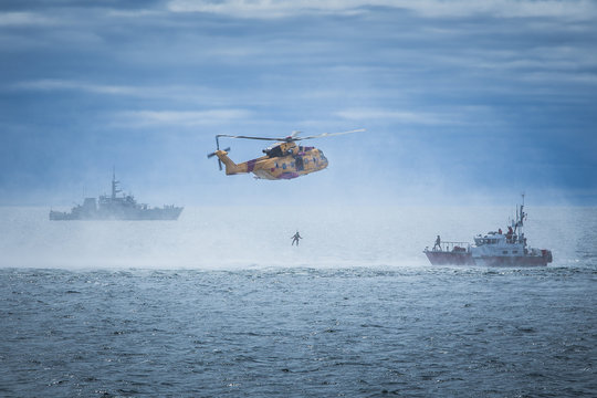 Dramatic Coast Guard Ocean Rescue