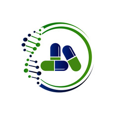 Fototapeta premium dna capsule