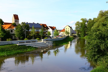 Der alte Ortskern von Bad Gögging