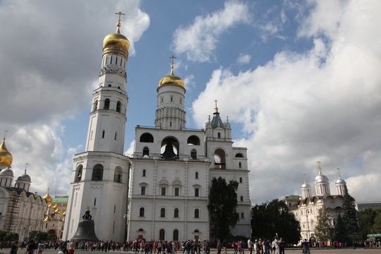 Ivan the Great Bell Tower in Moscow Kremlin