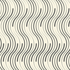 Seamless Wave Background. Minimal Stripe Pattern