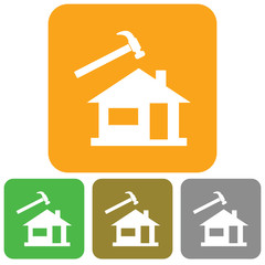 Roofer / slater icon