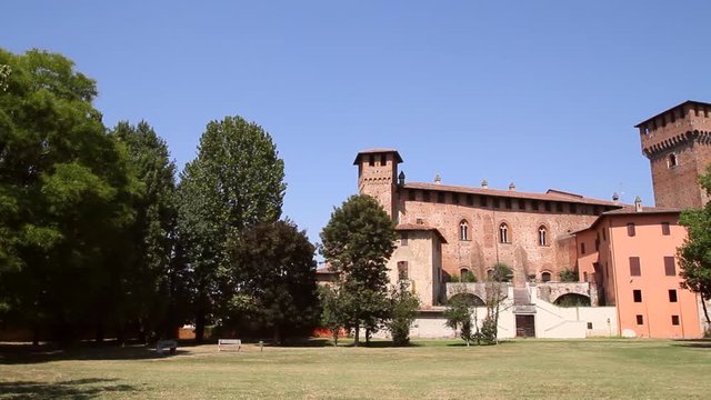 Castello Bolognini Sant' Angelo Lodigiano provincia di Lodi Lombardia Italia Europa