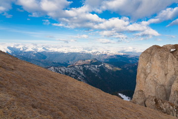 Mountain day autumn