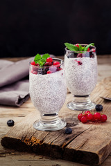 Chia Seed Pudding and Fruit