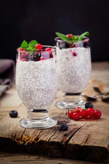 Chia Seed Pudding and Fruit