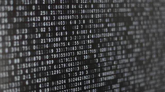 Running encrypted data