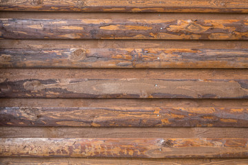 Background of old brown wooden boards