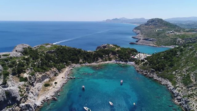 Rhodes Greece Antony Quinn Bay 
