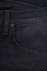 Denim grunge texture. Jeans close-up